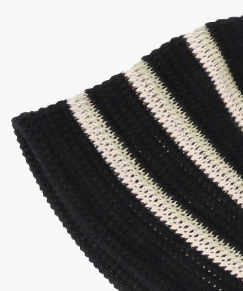 OVERRIDE（オーバーライド）の「OVERRIDE  COTTON THERMO BONNET BO / オーバーライド（ハット・レディース・ブラック/ブラウン・58cm）」の13枚目の写真