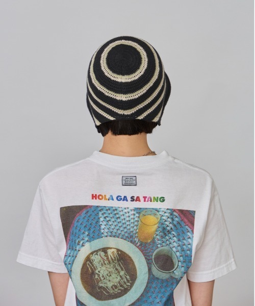 OVERRIDE（オーバーライド）の「OVERRIDE  COTTON THERMO BONNET BO / オーバーライド（ハット・レディース・ブラック/ブラウン・58cm）」の5枚目の写真