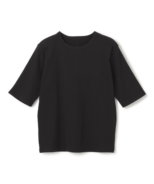 UNFILO(アンフィーロ)の「テレコ ハーフスリーブTシャツ(Tシャツ/カットソー・レディース・ホワイト系/ブラック系/ブラック系1/ベージュ系/グレー系1・LARGE/MEDIUM/SMALL)」の22枚目の写真