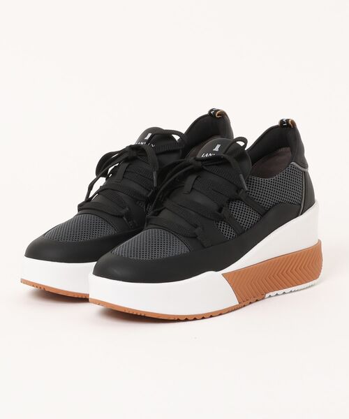 LANVIN en Bleuプラットフォームレースアップスニーカー プラットフォームレースアップスニーカー（スニーカー）｜LANVIN en