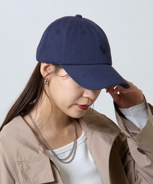 COLONY 2139(コロニートゥーワンスリーナイン)の「ツイル同色刺繍キャップ(キャップ・レディース・ブラック/ブルー/ネイビー/レッド・FREE)」の3枚目の写真