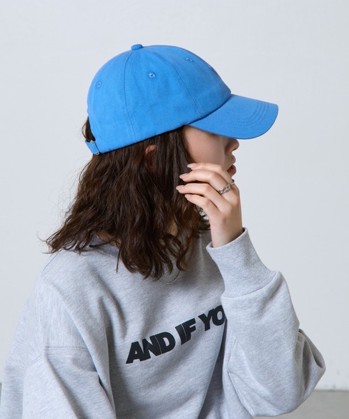 COLONY 2139(コロニートゥーワンスリーナイン)の「ツイル同色刺繍キャップ(キャップ・レディース・ブラック/ブルー/ネイビー/レッド・FREE)」の12枚目の写真