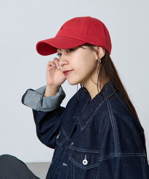 COLONY 2139(コロニートゥーワンスリーナイン)の「ツイル同色刺繍キャップ(キャップ・レディース・ブラック/ブルー/ネイビー/レッド・FREE)」の20枚目の写真