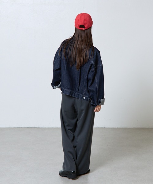 COLONY 2139(コロニートゥーワンスリーナイン)の「ツイル同色刺繍キャップ(キャップ・レディース・ブラック/ブルー/ネイビー/レッド・FREE)」の22枚目の写真