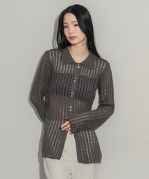NEUNA | メッシュカーディガン(カーディガン/ボレロ)