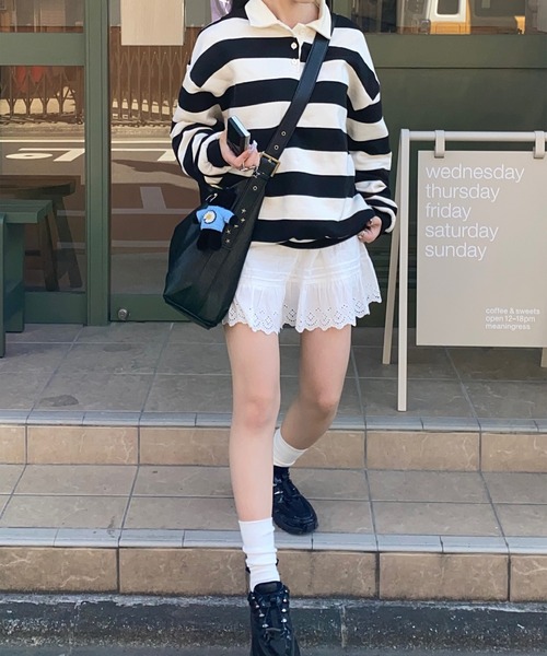 napinna maison（ナピナメゾン）の「【napinna maison×4sisters】ヴィンテージスタッズ合皮ショルダーバッグ（ショルダーバッグ・レディース・ブラウン/レッド/ブラック・FREE）」の16枚目の写真