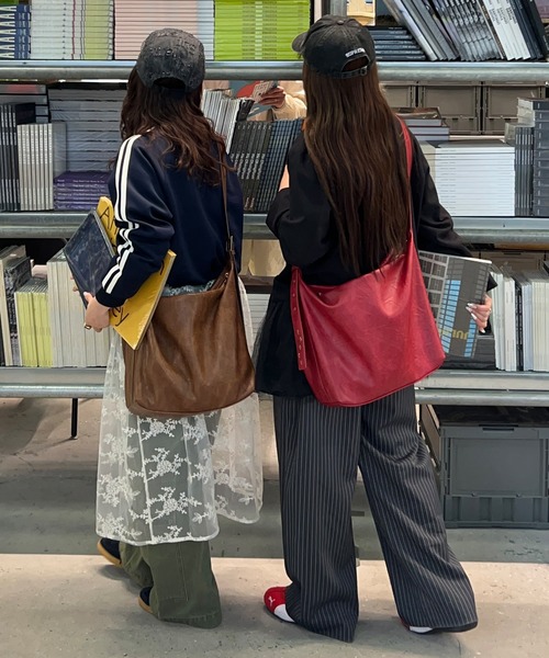 セール】【napinna maison×4sisters】ヴィンテージスタッズ合皮