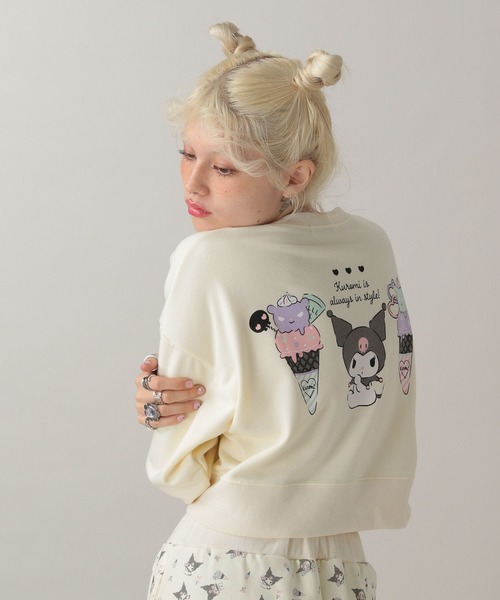 FOREVER 21（フォーエバー トゥエンティーワン）の「【クロミ】ルームウェア（ルームウェア/パジャマ・レディース・パープル/オフホワイト・FREE）」の4枚目の写真