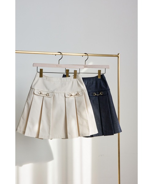 Pleated Mini Skirt（スカート）｜Her lip to（ハーリップトゥー）の