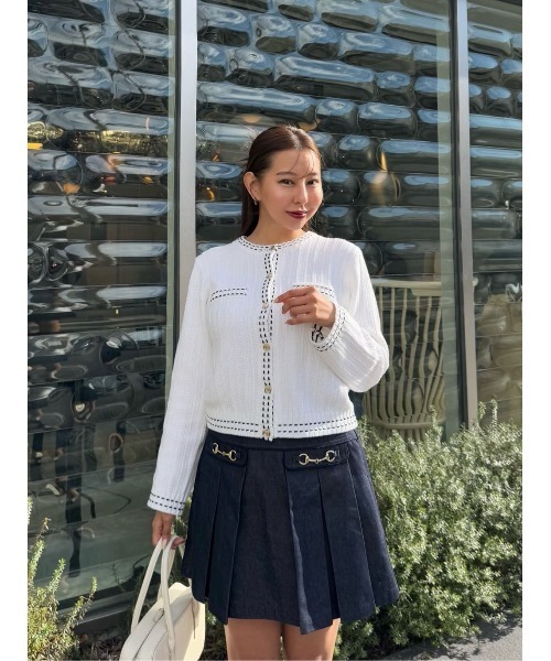 Pleated Mini Skirt（スカート）｜Her lip to（ハーリップトゥー）の