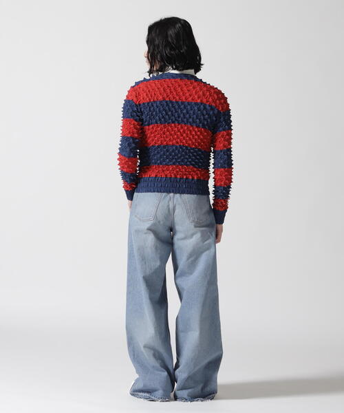 A*k様 MASU SPIKY RUGGER SHIRT エムエーエスユー スパ MASU(エムエーエスユー)のSPIKY RUGGER SHIRT GREENの通販