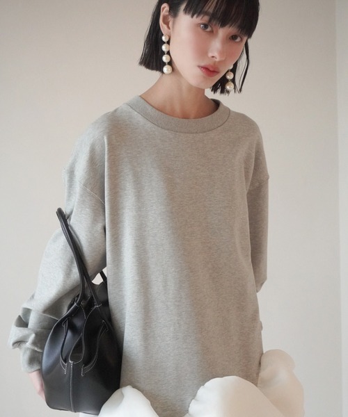 【美品】eimy istoire チュールヘムカットワンピース チュールヘムカットワンピース(F WHITE): ONEPIECE