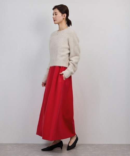 アルアバイル ルルウィルビー ドローイングホースボウタイブラウス