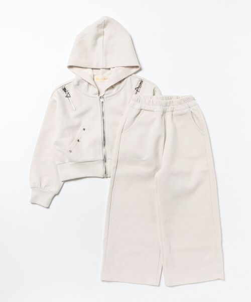 aimoha KIDS】スウェットパーカーセットアップ（セットアップ