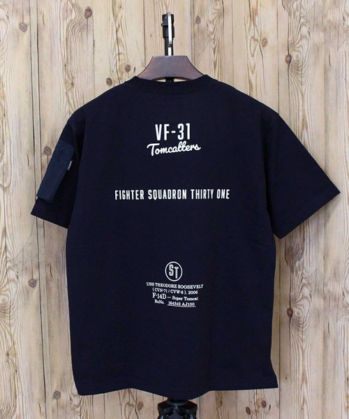 MIL. POCKET T-SHIRT（Tシャツ/カットソー）｜AVIREX