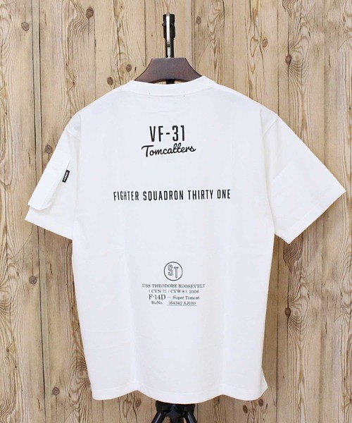 MIL. POCKET T-SHIRT（Tシャツ/カットソー）｜AVIREX