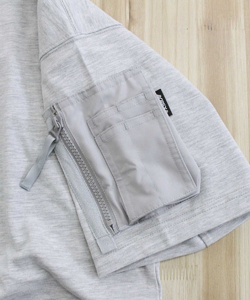 AVIREX(アヴィレックス)の「MIL. POCKET T-SHIRT(Tシャツ/カットソー・メンズ・ホワイト/ライトグレー/ネイビー/チャコールグレー・M/L/XL/XXL)」の19枚目の写真