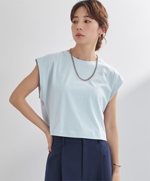 汗染み防止ワイドスリーブTシャツ