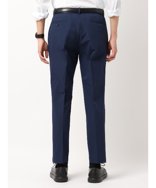 SUIT SQUARE（スーツスクエア）の「PERFORMANCE PANTS タックテーパードパンツ ウォッシャブル ストレッチ 裾上げ済み（スラックス・メンズ・カーキ系/ネイビー系/グレー系・L(82cm)/M(79cm)/S(76cm)/LL(85cm)）」の18枚目の写真