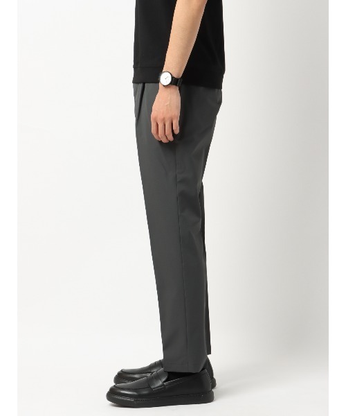 SUIT SQUARE（スーツスクエア）の「PERFORMANCE PANTS タックテーパードパンツ ウォッシャブル ストレッチ 裾上げ済み（スラックス・メンズ・カーキ系/ネイビー系/グレー系・L(82cm)/M(79cm)/S(76cm)/LL(85cm)）」の11枚目の写真