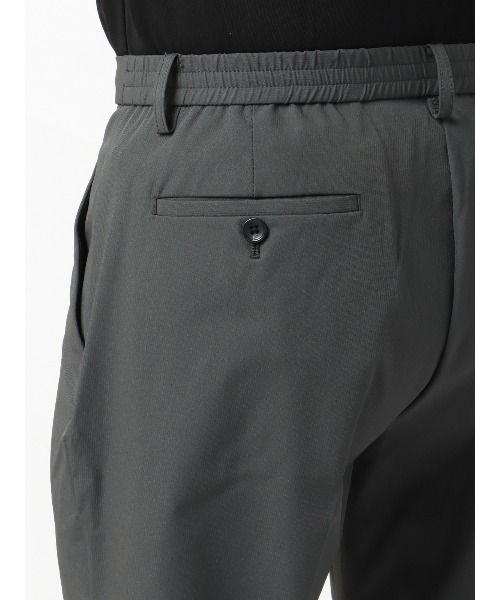 SUIT SQUARE（スーツスクエア）の「PERFORMANCE PANTS タックテーパードパンツ ウォッシャブル ストレッチ 裾上げ済み（スラックス・メンズ・カーキ系/ネイビー系/グレー系・L(82cm)/M(79cm)/S(76cm)/LL(85cm)）」の20枚目の写真
