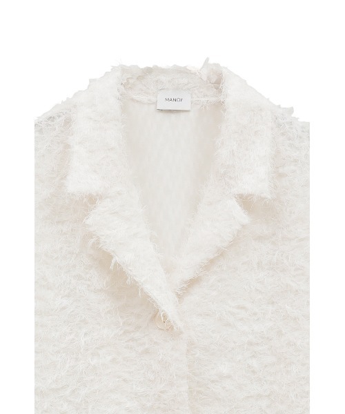 セール】CUT JACQUARD SHIRT（シャツ/ブラウス）｜MANOF（マノフ