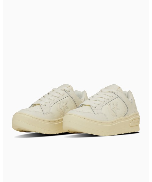 CONVERSE(コンバース)の「WEAPON PLTS FS OX / ウエポン PLTS FS OX(スニーカー・レディース・オフホワイト・8/7.5/7/6.5/6/5.5/5)」の2枚目の写真