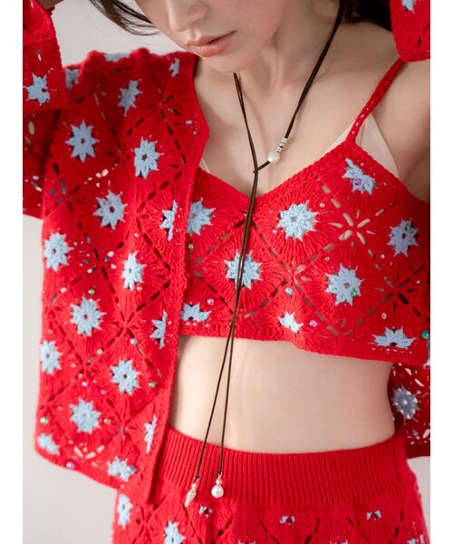 Ungrid（アングリッド）の「シェルモチーフデザインネックレス（ネックレス・レディース・ブラウン・FREE）」の2枚目の写真