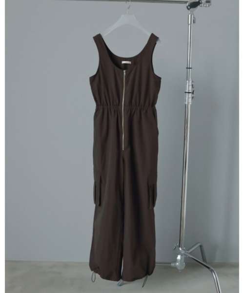 セール】anuke Nylon Zip Combinaison（サロペット