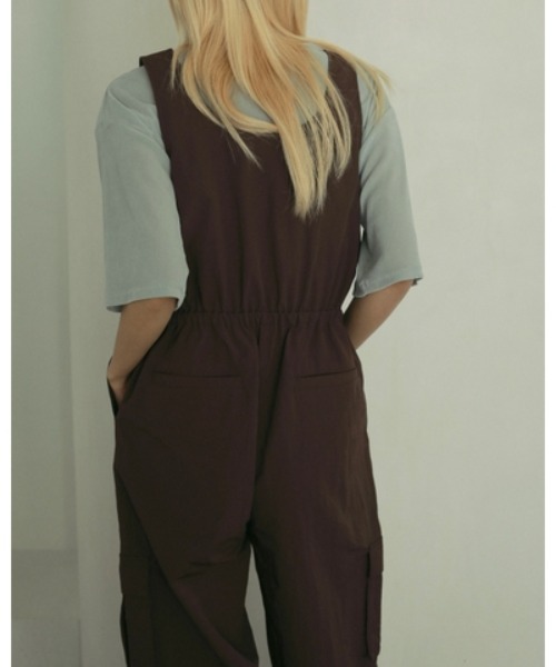 anuke（アンヌーク）の「anuke Nylon Zip Combinaison（サロペット