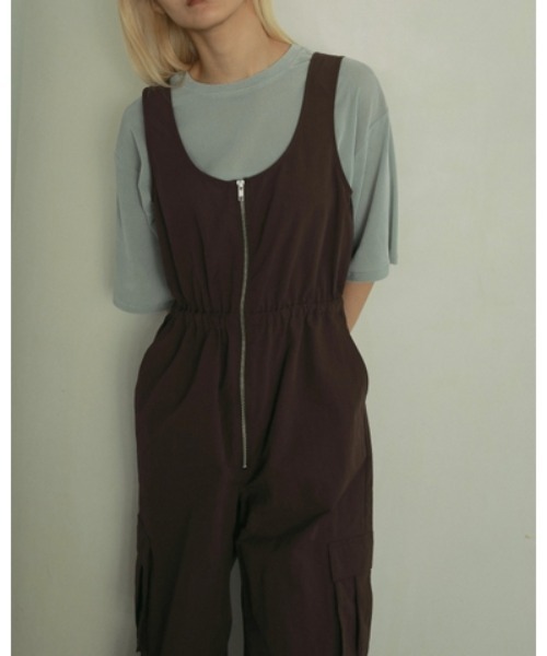 anuke（アンヌーク）の「anuke Nylon Zip Combinaison（サロペット