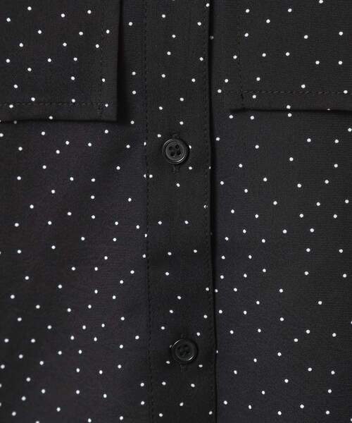 ITS'DEMO（イッツデモ）の「【手洗い可】ケープフリルドットブラウス（シャツ/ブラウス・レディース・ホワイト系3/ブラック系/ピンク系1・00）」の11枚目の写真