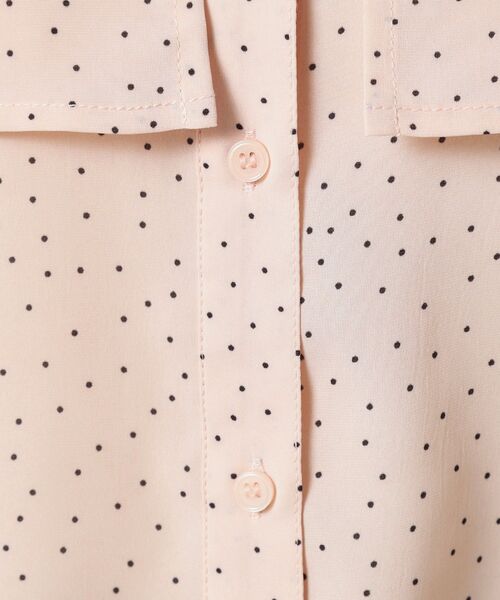 ITS'DEMO（イッツデモ）の「【手洗い可】ケープフリルドットブラウス（シャツ/ブラウス・レディース・ホワイト系3/ブラック系/ピンク系1・00）」の15枚目の写真