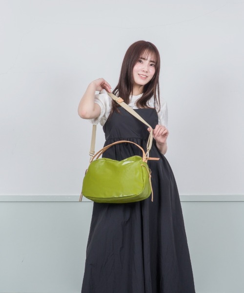 Jack Gomme（ジャックゴム）の「【JACK GOMME/ジャックゴム】ショルダーバッグ　LEBOWL　2WAY（ショルダーバッグ・レディース・バイオレット/グリーン/ネイビー/クリーム/シルバー・FREE）」の10枚目の写真