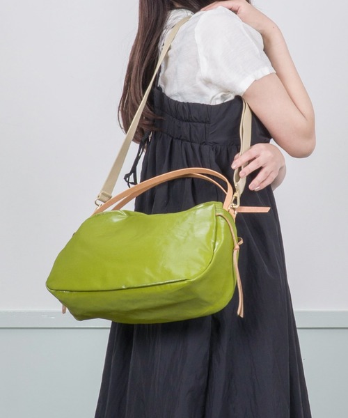 Jack Gomme（ジャックゴム）の「【JACK GOMME/ジャックゴム】ショルダーバッグ　LEBOWL　2WAY（ショルダーバッグ・レディース・バイオレット/グリーン/ネイビー/クリーム/シルバー・FREE）」の11枚目の写真