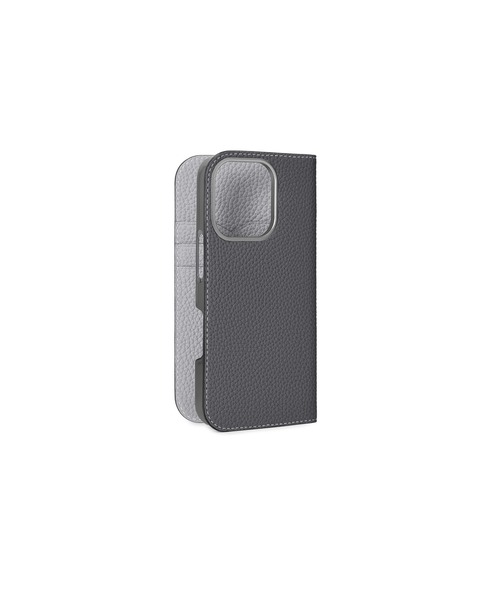 セール】(iPhone 16 Pro) ダイアリーケース シュリンクレザー