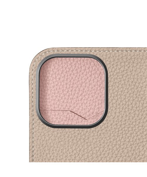 ボナベンチュラ　iPhone16pro 手帳型case iPhone case iPhone 16) ダイアリーケース シュリンクレザー