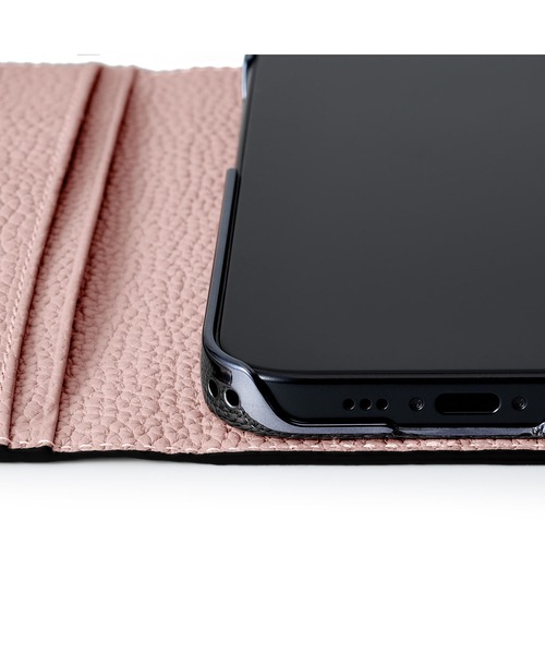 iPhone 16 Pro) ダイアリーケース シュリンクレザー（スマホケース