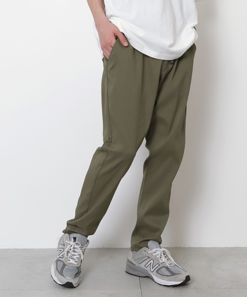 WEGO（ウィゴー）の「WEGO/カルゼレギンスアンクルパンツ（その他パンツ・メンズ・カーキ/ブラック・LARGE/MEDIUM）」の2枚目の写真