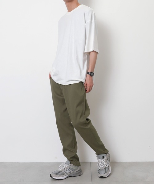 WEGO（ウィゴー）の「WEGO/カルゼレギンスアンクルパンツ（その他パンツ・メンズ・カーキ/ブラック・LARGE/MEDIUM）」の17枚目の写真