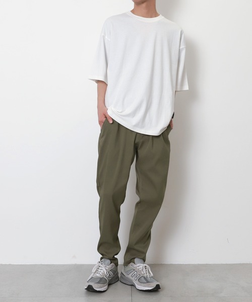 WEGO（ウィゴー）の「WEGO/カルゼレギンスアンクルパンツ（その他パンツ・メンズ・カーキ/ブラック・LARGE/MEDIUM）」の10枚目の写真