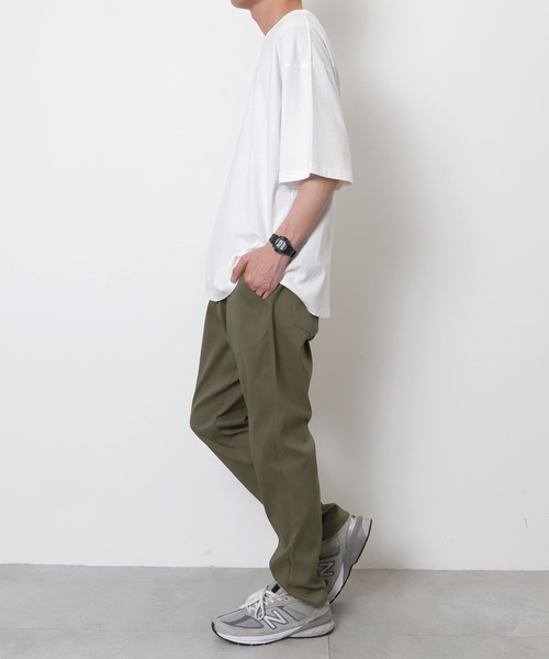 WEGO（ウィゴー）の「WEGO/カルゼレギンスアンクルパンツ（その他パンツ・メンズ・カーキ/ブラック・LARGE/MEDIUM）」の11枚目の写真