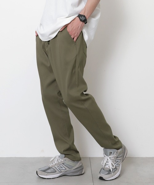 WEGO（ウィゴー）の「WEGO/カルゼレギンスアンクルパンツ（その他パンツ・メンズ・カーキ/ブラック・LARGE/MEDIUM）」の6枚目の写真