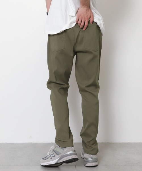 WEGO（ウィゴー）の「WEGO/カルゼレギンスアンクルパンツ（その他パンツ・メンズ・カーキ/ブラック・LARGE/MEDIUM）」の8枚目の写真