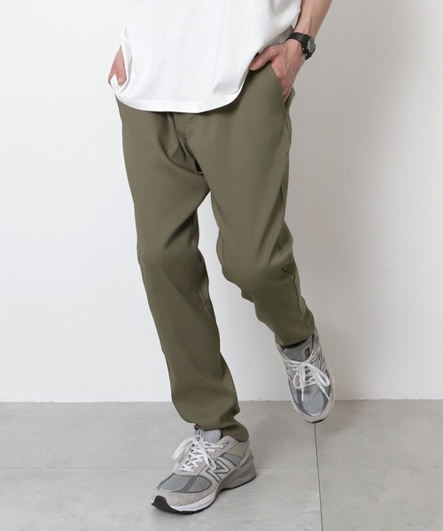 WEGO（ウィゴー）の「WEGO/カルゼレギンスアンクルパンツ（その他パンツ・メンズ・カーキ/ブラック・LARGE/MEDIUM）」の9枚目の写真