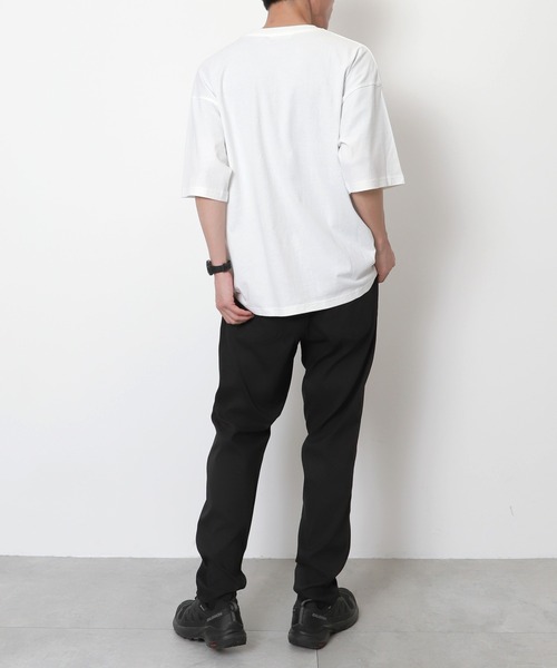 WEGO（ウィゴー）の「WEGO/カルゼレギンスアンクルパンツ（その他パンツ・メンズ・カーキ/ブラック・LARGE/MEDIUM）」の4枚目の写真