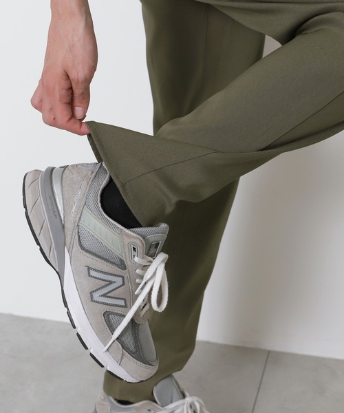 WEGO（ウィゴー）の「WEGO/カルゼレギンスアンクルパンツ（その他パンツ・メンズ・カーキ/ブラック・LARGE/MEDIUM）」の21枚目の写真