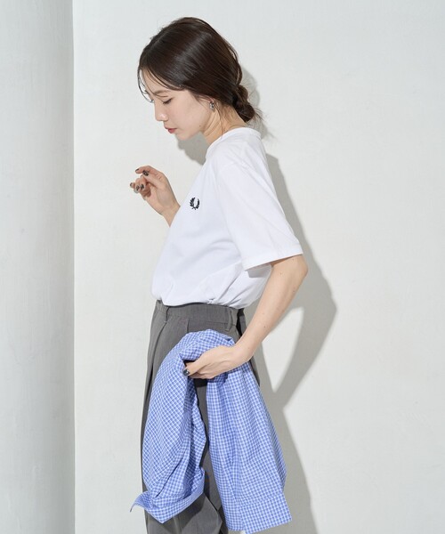 FREAK'S STOREフレッドペリーリンガーTシャツ 限定展開 FRED PERRY/フレッドペリー RINGER T-SHIRT/リンガー T