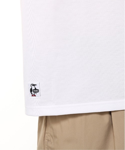 CHUMS(チャムス)の「CHUMS/チャムス サップ/ドライTシャツ/UVケア CH11-2540(Tシャツ/カットソー・レディース・ホワイト/ピンク/ブラック・M/L)」の10枚目の写真