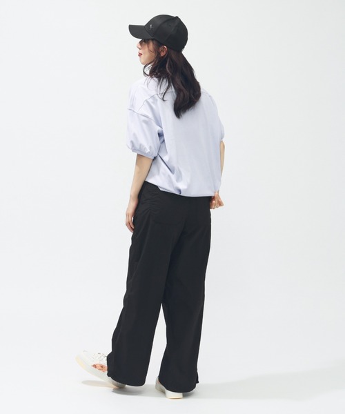 PUMA(プーマ)の「プーマ PUMA SUMMER ウーブン ワイドパンツ(その他パンツ・レディース・ベージュ/カーキ/ブラック・S/M/L/XL)」の5枚目の写真